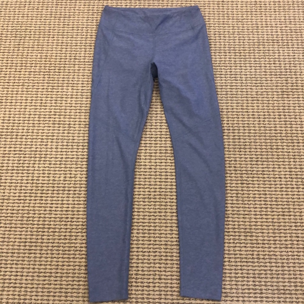 Outdoor voices heather blue grey legging size M
